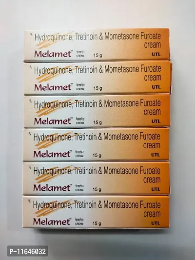 Melamet cream for women  men pack of 6