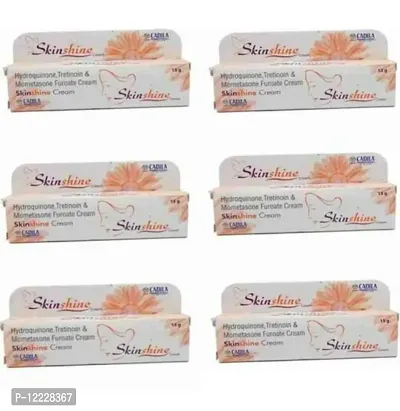 Beauty cream skin shine cream 15gm and whitening cream pack of 6-thumb0