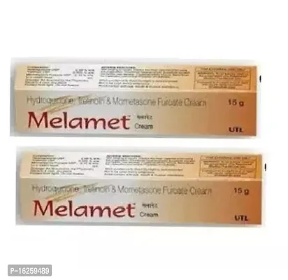 Melamet cream for women  men pack of 2 (15gm)-thumb0