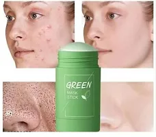 Green Mask Anti Acne Cleaning Solid Mask Stick for face Man Women (Pack of 1)-thumb2