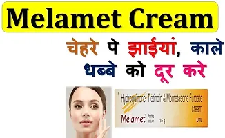 MELAMET SCAR REMOVER  ACNE CARE SKIN CREAM 15 Gm (PACK OF 5) Dark Spot And Pimple Removing Cream.-thumb2
