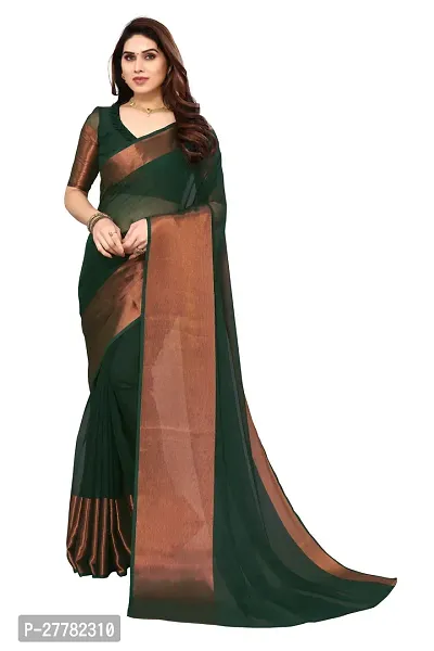 Trendy Saree with Blouse for Women-thumb0