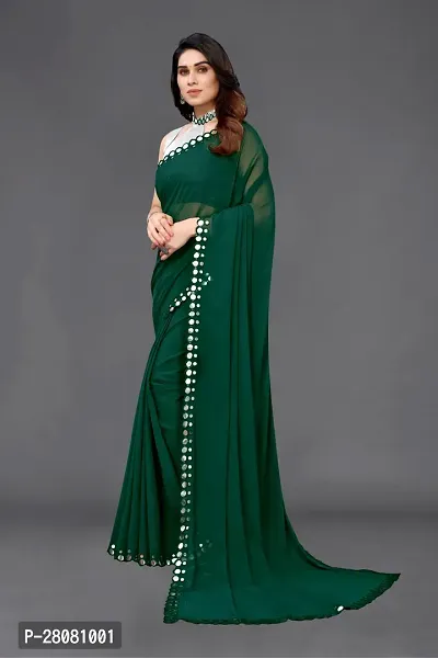 Beautiful Georgette Saree with Blouse piece-thumb4