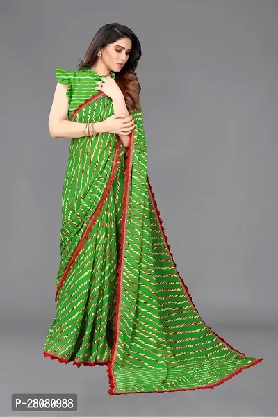 Women Chiffon Printed Saree With Blouse Piece-thumb4