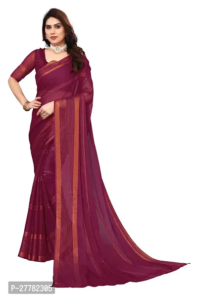 Trendy Saree with Blouse for Women-thumb0