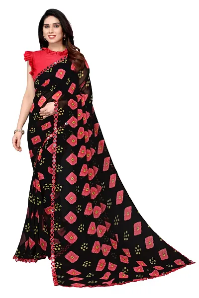 Trendy Saree with Blouse for Women