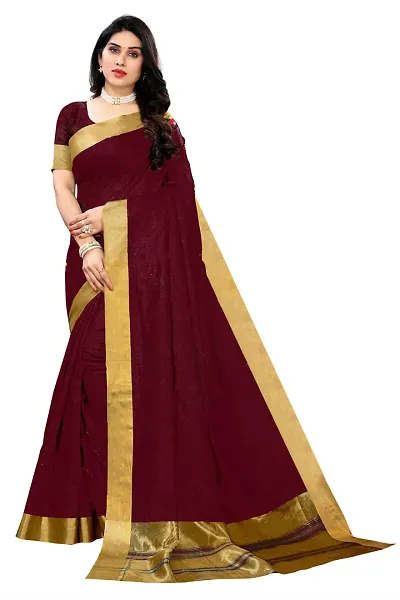 Beautiful Saree With Blouse Piece For Women