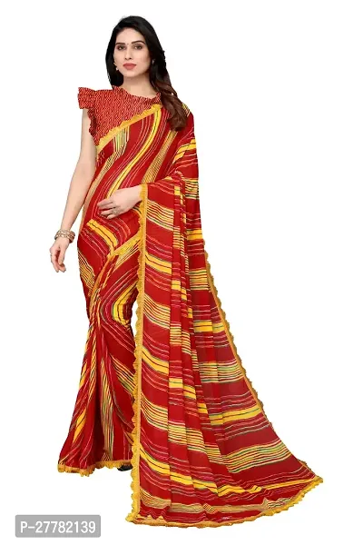 Trendy Saree with Blouse for Women