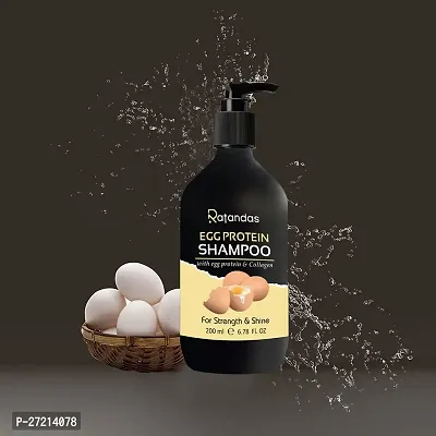 Eggplex Shampoo, for strong hair, with Egg Protein  Collagen, for Strength and Shinenbsp;-thumb3