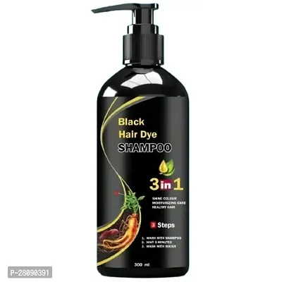 Hair Dye Instant Black Hair Shampoo for Women  Men Organic Shampoo-thumb4