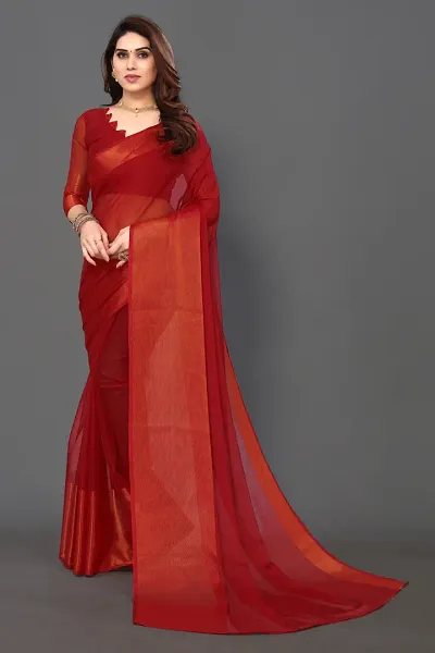 Elegant Silk Saree with Blouse piece