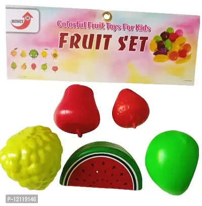 Fancy Set Of 5 Kitchen Fruit Realistic Play Toy Set, Toys For Educational