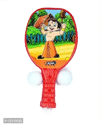 Fancy Table Tennis Badminton Plastic Racquet Set With 2 Balls And 2 Racquet