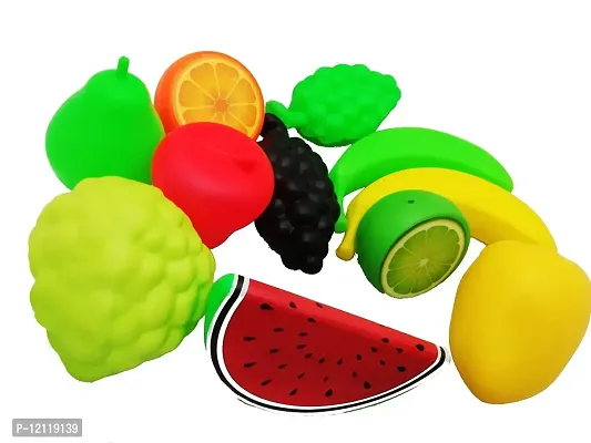 Fancy Set Of 11 Kitchen Fruit Set ,Cool Best Realistic Play Toy Set,Toys For Educational-thumb2