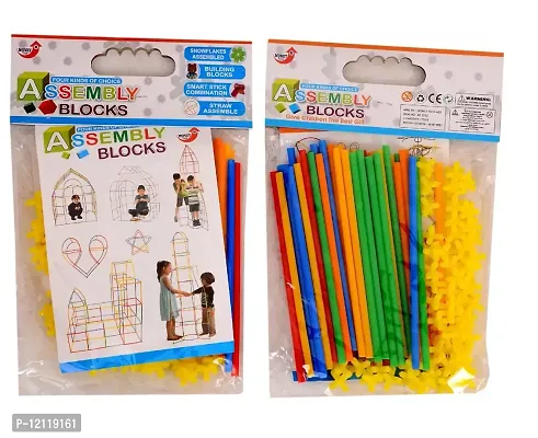 Fancy Top Assembly Blocks For Kids 100 Pcs-thumb3