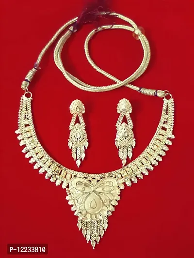 Great Fusion gold plated fancy beautiful jewellery set..-thumb3