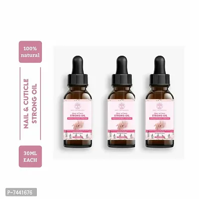 Organic  Pure Nail Strong Oil For Cuticle Care Nail Growth And Strength 90 ml