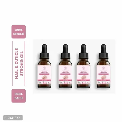 Organic  Pure Nail Strong Oil For Cuticle Care Nail Growth And Strength 120 ml