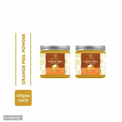 Orange Peel Powder For Extra Skin Whitening And Brightening 450 Gm Pack Of 3