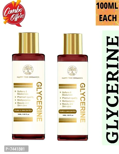 Natural Glycerine for Beauty and Skin Care 100 ml  Pack Of 2