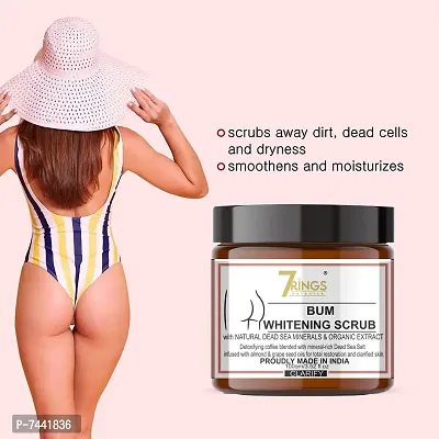 Organic Scrub For For Your Bum Area For Extra Care For Skin Brightening And Whitening  Pack Of 1