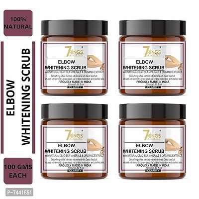 Organic Scrub For Elbow For Extra Care For Skin Brightening And Whitening  Pack Of 4