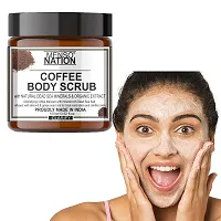 Organic Scrub For Face Coffee Scrub For Extra Care For Skin Brightening And Whitening  Pack Of 1-thumb2