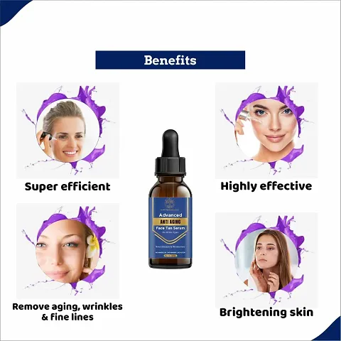 Organic Face Oil And Anti Aging Face Tan Serum