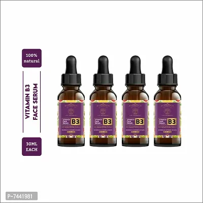 Pure Radiance Skin Brightening Under Eye Serum Enriched with Vitamin C B3 And E with Anti Wrinkle Benefits 120 ml Pack Of 4