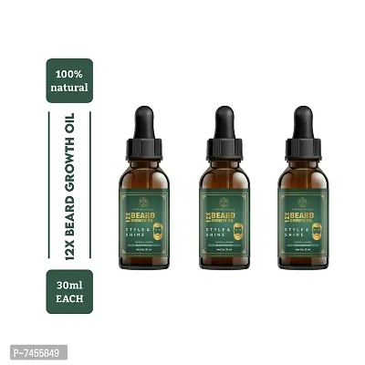 Happytree Organics 12x Powerfull Beard Growth Oil 90 ml