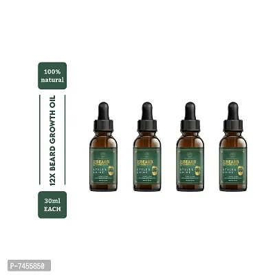 Happytree Organics 12x Powerfull Beard Growth Oil 120 ml