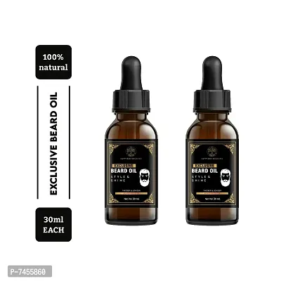 Happytree Organics Exclusive  Beard Growth Oil 60 ml-thumb0