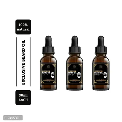Happytree Organics Exclusive  Beard Growth Oil 90 ml-thumb0