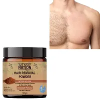 Mensonation Hair Removal Powder For Removing Hairs And D-Tanning For Legs, Forearms,Chest,Back Chocolate Flavour - Pack Of 4, 100 Grams Each-thumb1