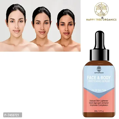 Happytree Organics Whitening Serum For Face And Body For Whitening And Brightening Of The Face And Body Tanning -30 Ml-thumb0