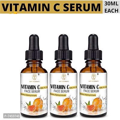 Mensonation Vitamin C Face Serum With 20% Vitamin C For Skin Brightening And Whitening -Pack Of 3, 30 Ml Each