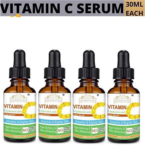 MENSONATION Vitamin C Face Serum For Skin Brightening And Whitening (Pack Of 4)