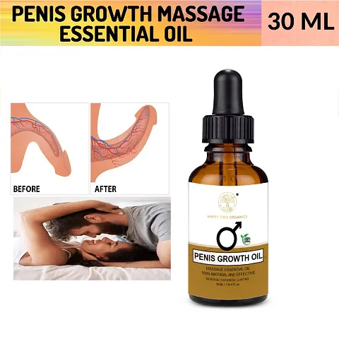 Happy Tree Organics Natural And Organic Penis Growth Oil