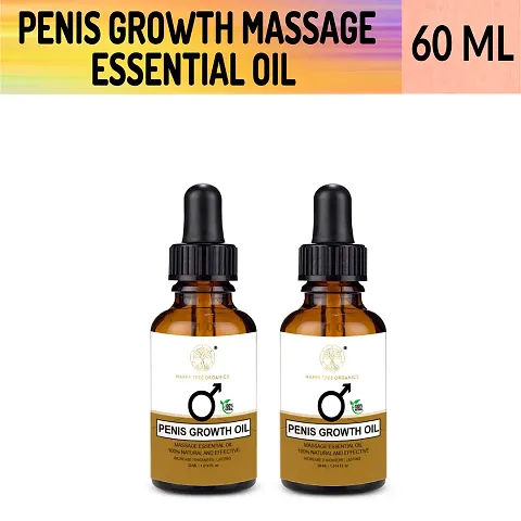 Happy Tree Organics Natural And Organic Penis Growth Oil