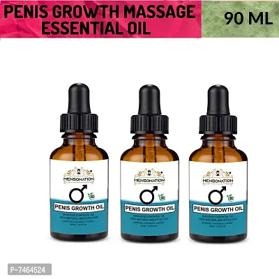 Natural And Organic Penis Growth Oil Helps In Penis Enlargement And Boosts Sexual Confidence 90 ML Pack Of 3-thumb0