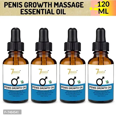 Natural And Organic Penis Growth Oil Helps In Penis Enlargement And Boosts Sexual Confidence 120 ML Pack Of 4