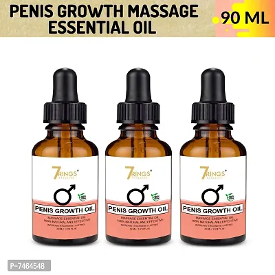 Natural And Organic Penis Growth Oil Helps In Penis Enlargement And Boosts Sexual Confidence 90 ML Pack Of 3