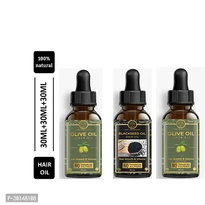 Happytree Organics Olive Oil+  Blackseed Oil + Olive Oil-thumb0