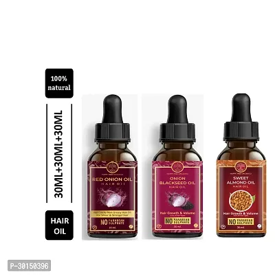 Happytree Organics OniRed Onion Oil Oil+  Red Onion Oil Oil + Sweet Almond Oil-thumb0