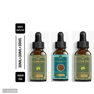 Happytree Organics Flaxseed Oil+  Olive Oil + Olive Oil