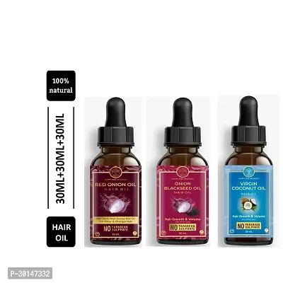 Happytree Organics OniRed Onion Oil Oil+  Red Onion Oil Oil + Virgin Coconut Oil-thumb0