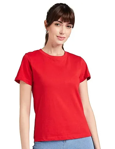 Classy Solid Tshirt For Women