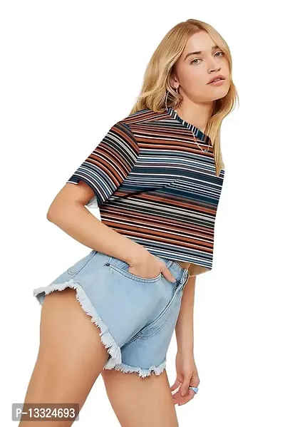 CLOTH BUCKET Women's Western Crop Top-thumb3