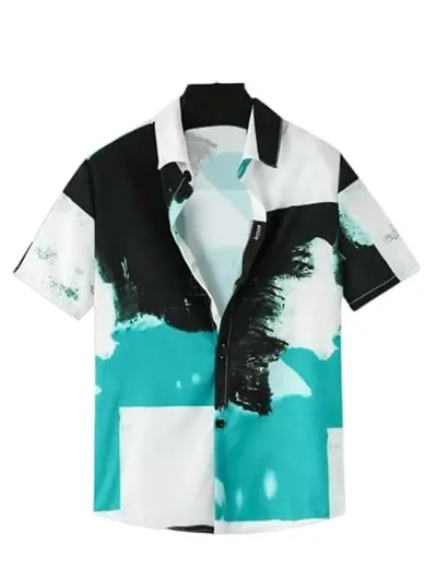 Roshni Fash New Lycra Half Sleeve Boy's Shirt