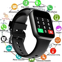 New /SMART WATCH 2023 latest version /T500 Full Touch Screen Bluetooth Smartwatch with Body Temperature, Heart Rate  Oxygen Monitor Compatible with All 3G/4G/5G Android  iOS-thumb1